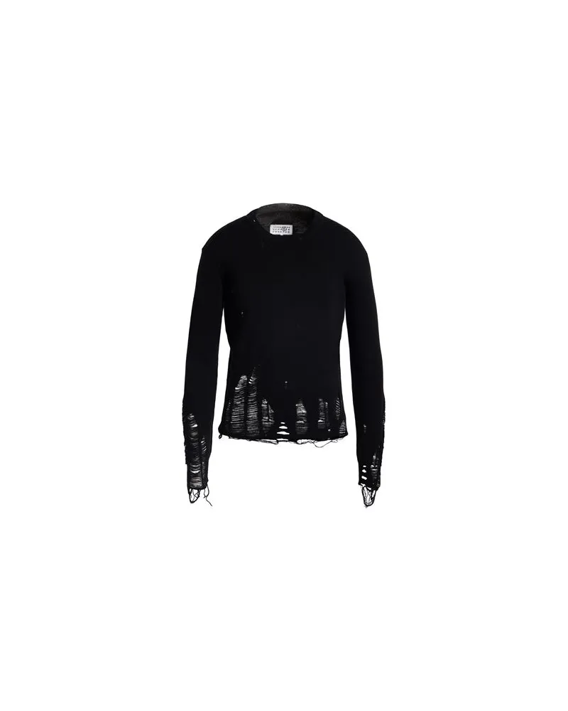 Maison Margiela STRICKWAREN - Pulloverauf YOOX.COM Schwarz
