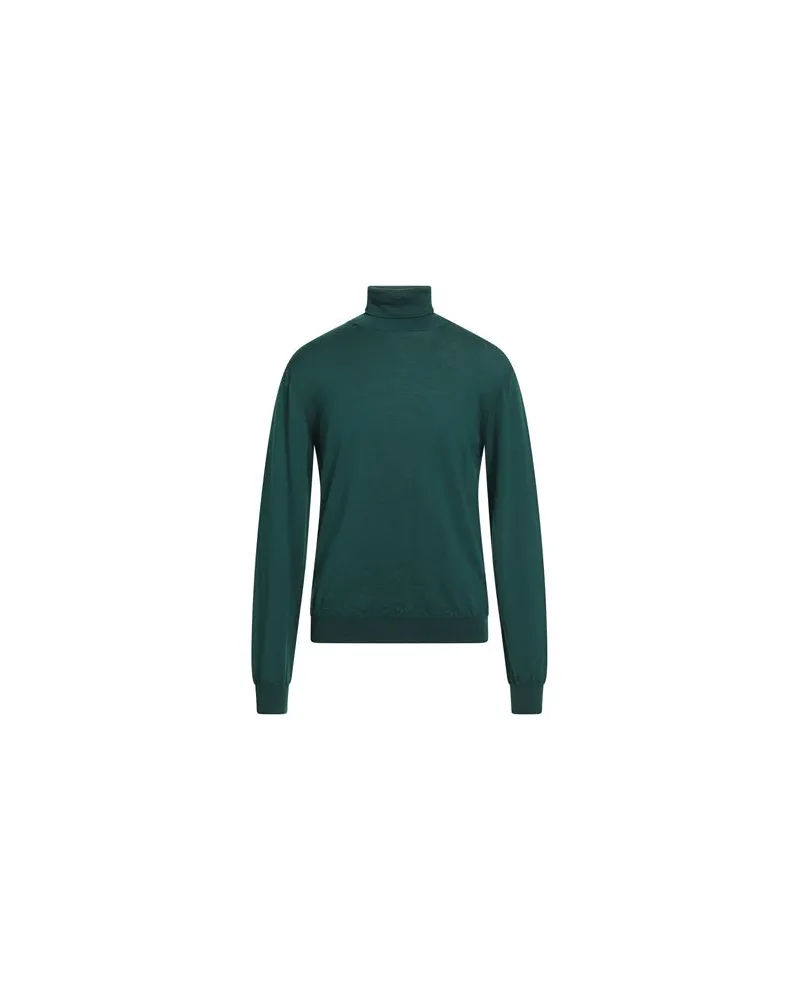 PAOLONI STRICKWAREN - Rollkragenpulloverauf YOOX.COM Grün
