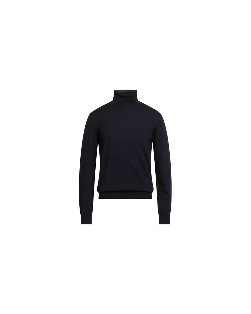 PAOLONI STRICKWAREN - Rollkragenpulloverauf YOOX.COM Nachtblau