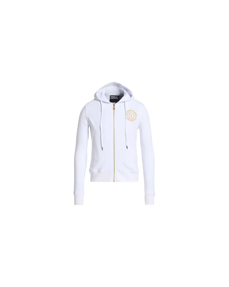 Versace Jeans TOPS - Sweatshirtsauf YOOX.COM Weiß