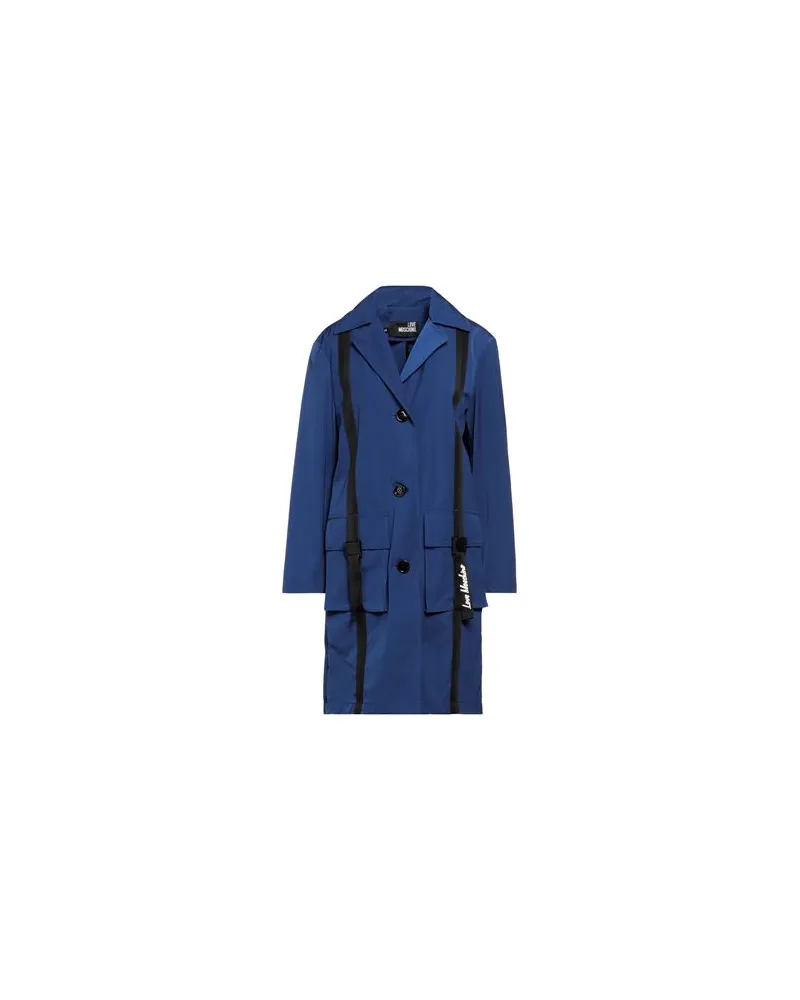 Moschino JACKEN & MÄNTEL - Jacken, Mäntel & Trenchcoatsauf YOOX.COM Blau