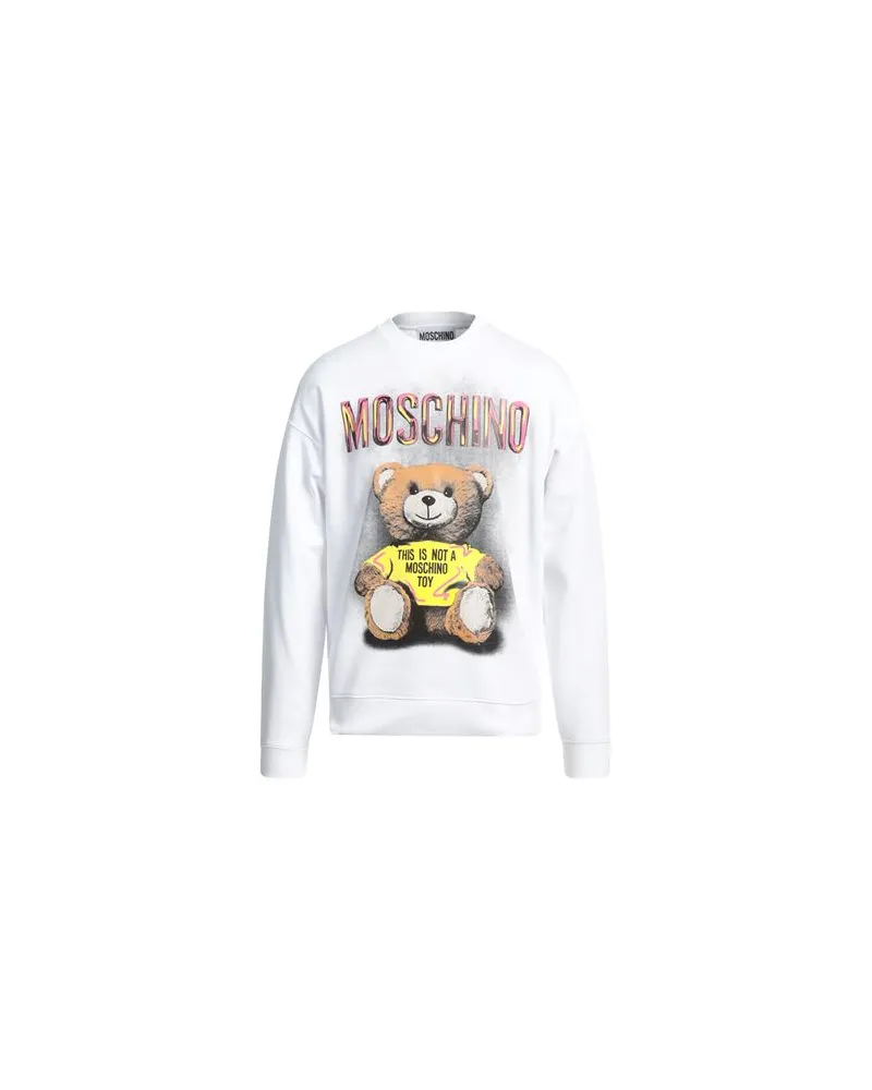 Moschino TOPS - Sweatshirtsauf YOOX.COM Weiß