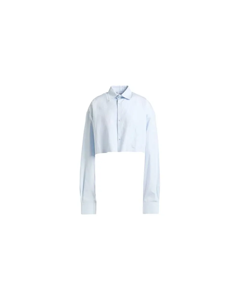 VETEMENTS TOPS - Hemdenauf YOOX.COM Himmelblau
