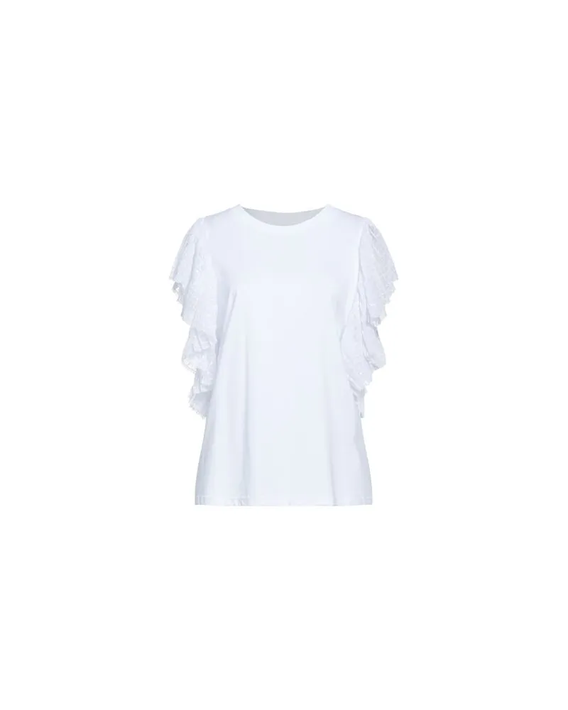 Twin-Set TOPS - T-shirtsauf YOOX.COM Weiß