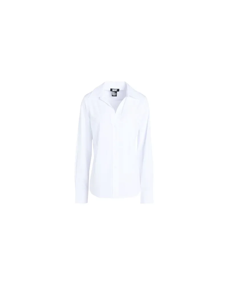 DKNY TOPS - Hemdenauf YOOX.COM Weiß