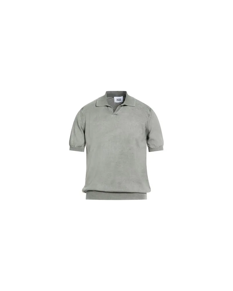 Alpha Studio STRICKWAREN - Pulloverauf YOOX.COM Grau