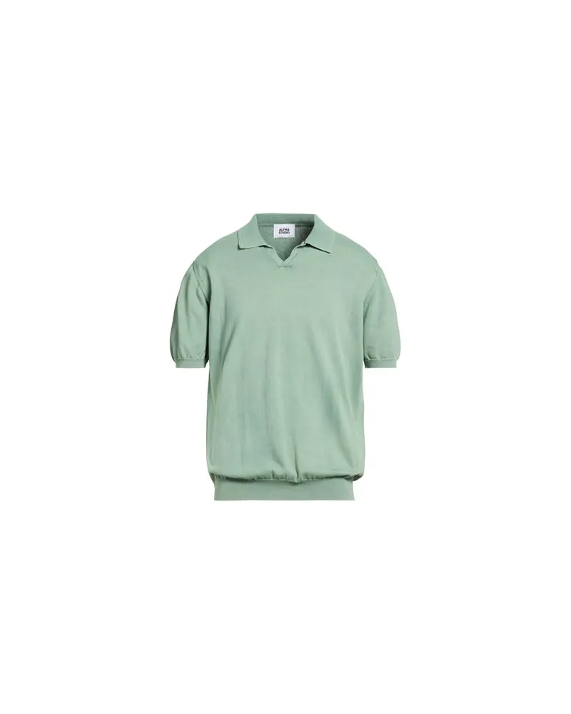 Alpha Studio STRICKWAREN - Pulloverauf YOOX.COM Säuregrün