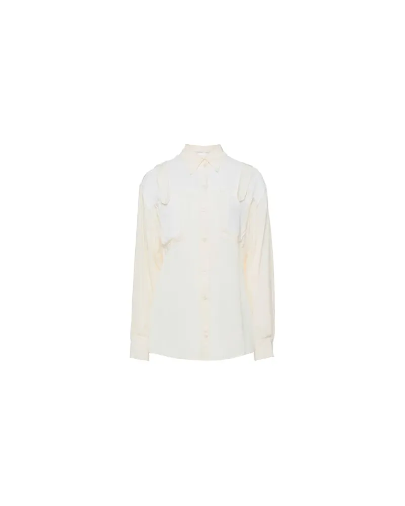 Victoria Beckham TOPS - Hemdenauf YOOX.COM Elfenbein