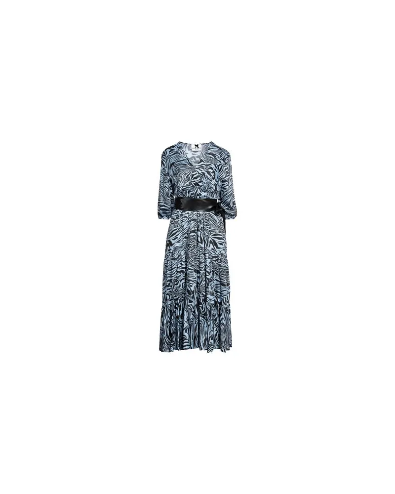 No Secrets KLEIDER - Midi-Kleiderauf YOOX.COM Himmelblau