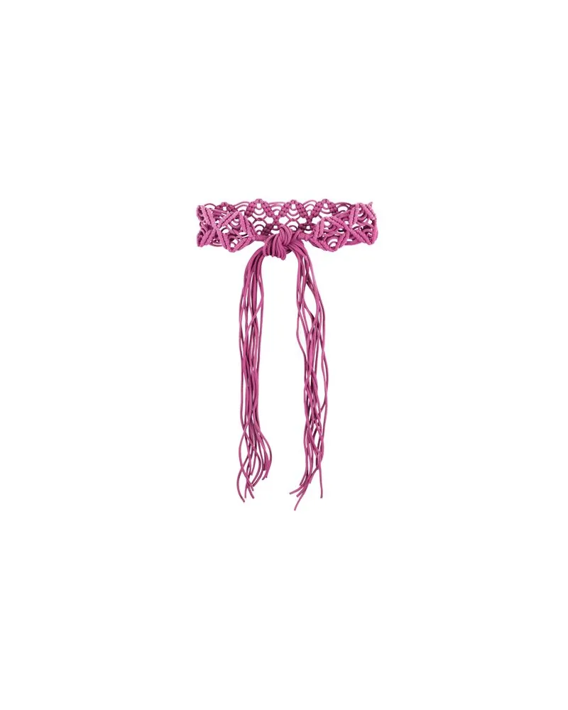 FISICO-Cristina Ferrari Kleinlederwaren - Gürtelauf YOOX.COM Magenta