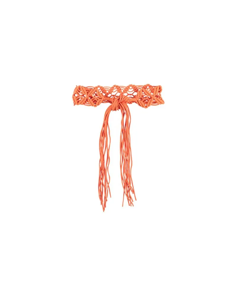 FISICO-Cristina Ferrari Kleinlederwaren - Gürtelauf YOOX.COM Orange