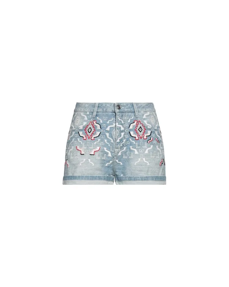 Ermanno Scervino HOSEN & RÖCKE - Jeansshortsauf YOOX.COM Blau