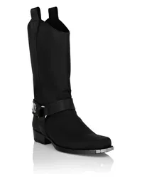 Philipp Plein Stiefel Schwarz