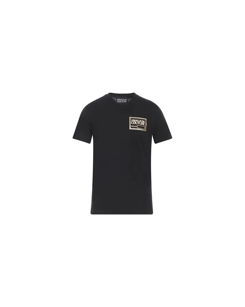 Versace Jeans TOPS - T-shirtsauf YOOX.COM Schwarz