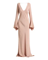 N° 21 Maxi-Kleid Hellrosa