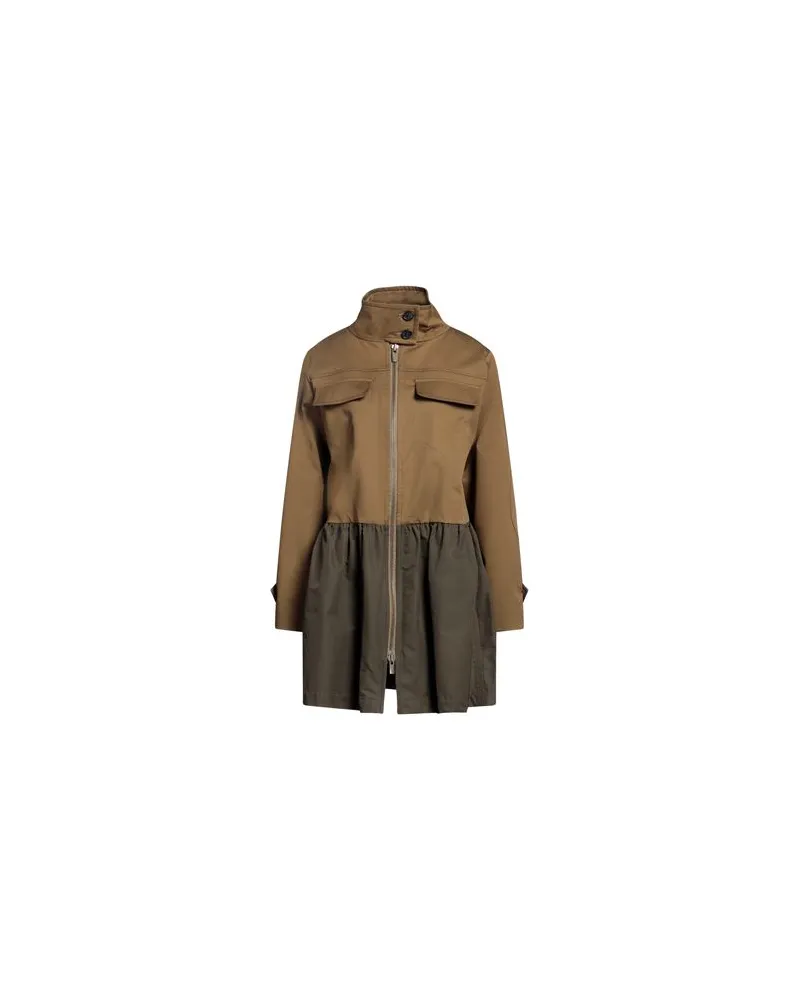 Semicouture JACKEN & MÄNTEL - Jacken, Mäntel & Trenchcoatsauf YOOX.COM Khaki
