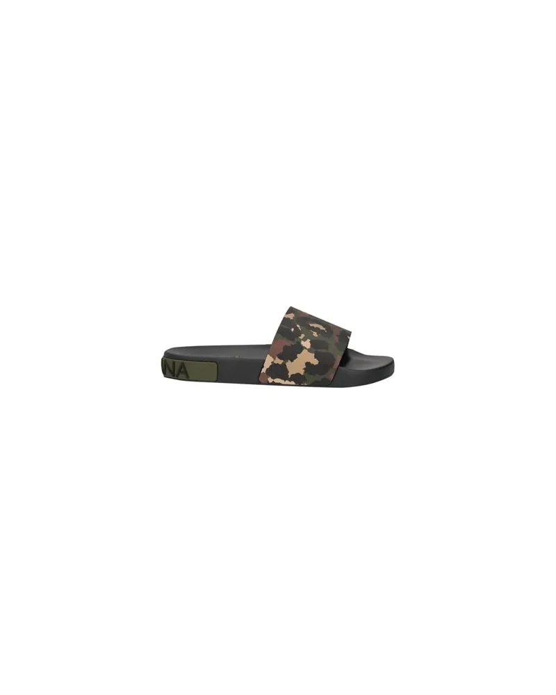Dolce & Gabbana SCHUHE - Sandalenauf YOOX.COM Militärgrün
