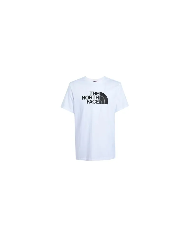 The North Face M S EASY TEE  - TOPS - T-shirtsauf YOOX.COM Weiß