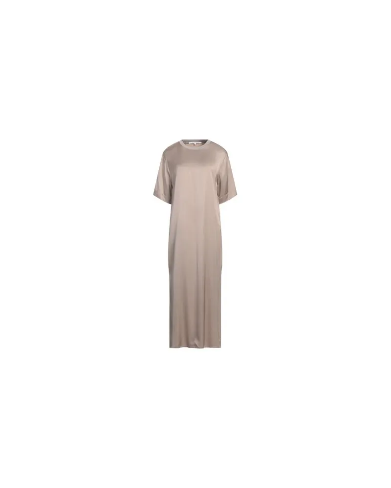 Second Female KLEIDER - Maxi-Kleiderauf YOOX.COM Khaki