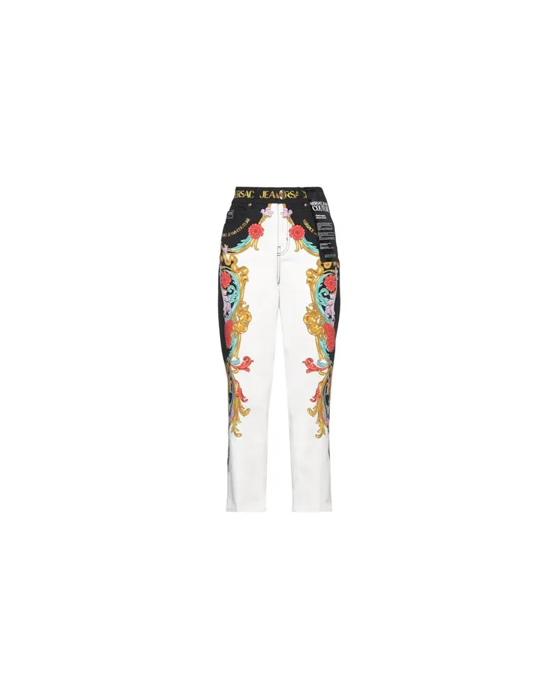Versace Jeans HOSEN & RÖCKE - Jeanshosenauf YOOX.COM Schwarz