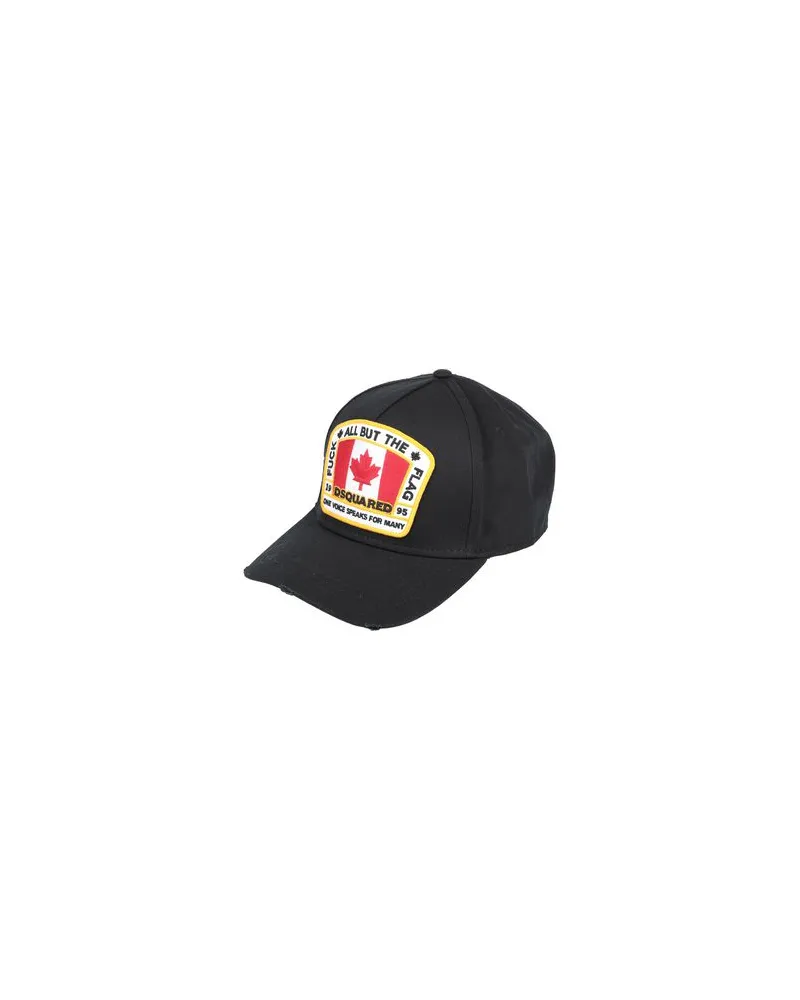 Dsquared2 ACCESSOIRES - Mützen & Hüteauf YOOX.COM Schwarz