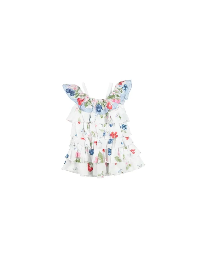 Monnalisa ABITO PRENDISOLE A GALE F  - NEUGEBORENE - Babykleiderauf YOOX.COM Weiß