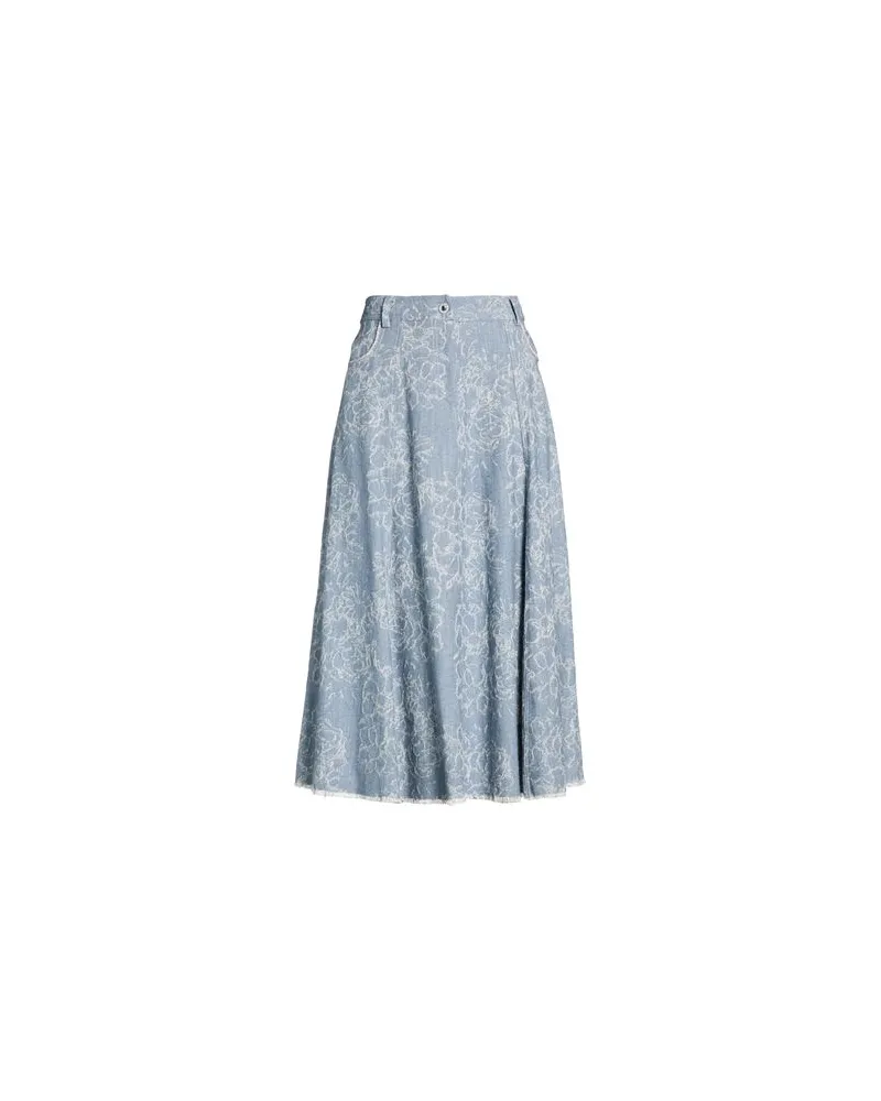 SHIRTAPORTER HOSEN & RÖCKE - Jeansröckeauf YOOX.COM Taubenblau