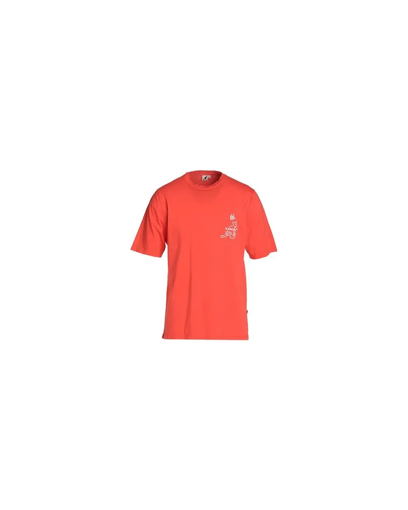 Kangol TOPS - T-shirtsauf YOOX.COM Tomatenrot