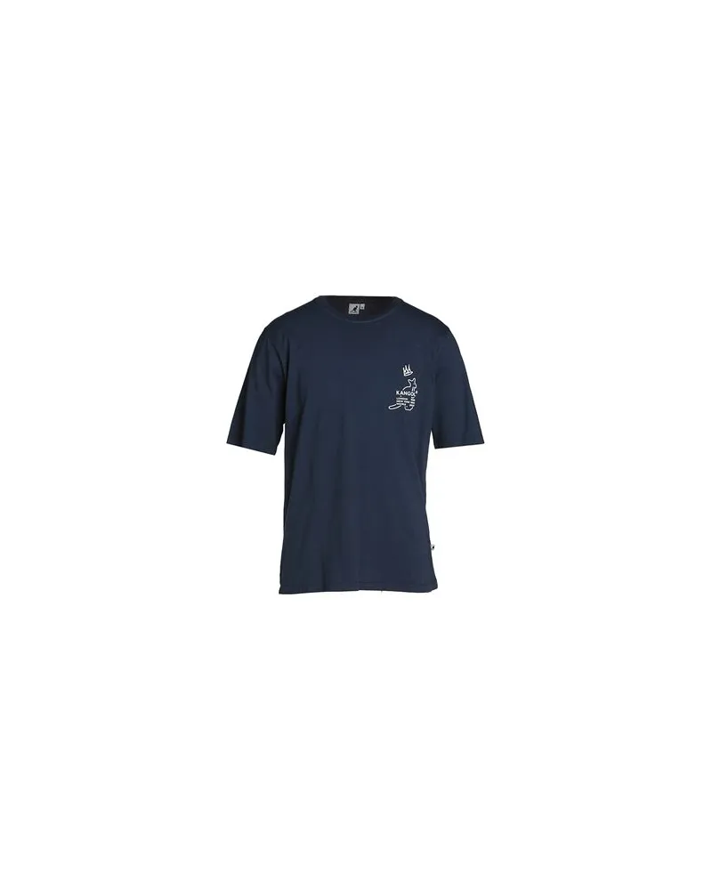 Kangol TOPS - T-shirtsauf YOOX.COM Marineblau