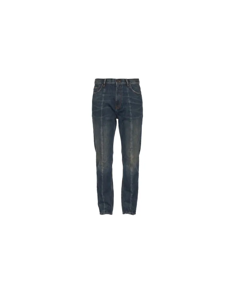 Versace HOSEN & RÖCKE - Jeanshosenauf YOOX.COM Blau