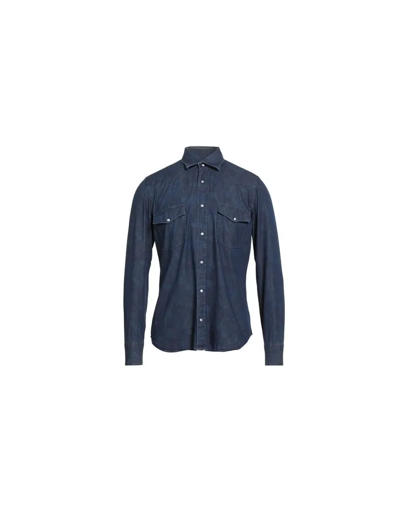 Caliban TOPS - Jeanshemdenauf YOOX.COM Blau