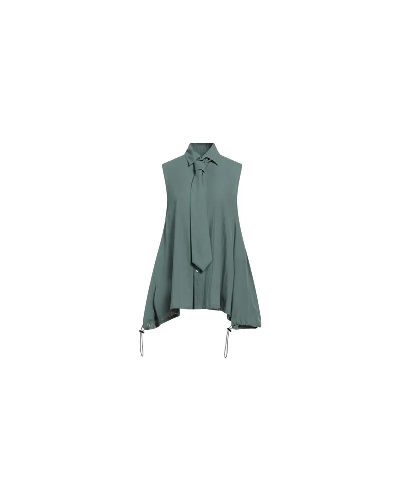 Yohji Yamamoto TOPS - Hemdenauf YOOX.COM Grün