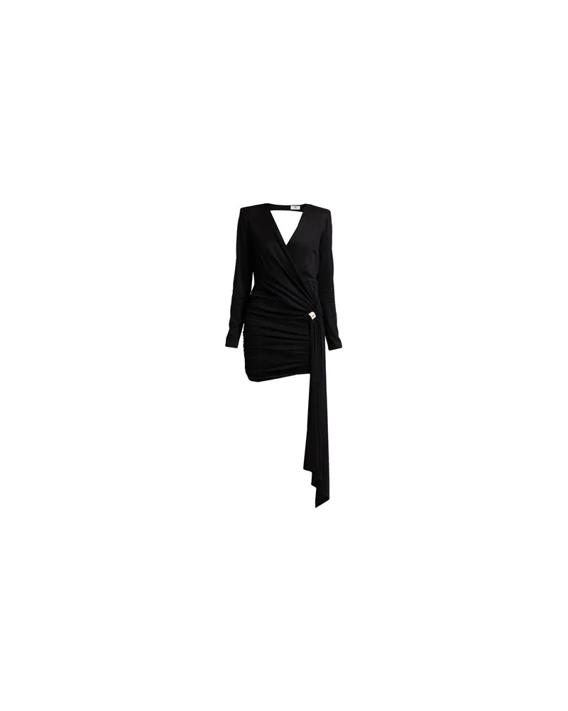 Elisabetta Franchi KLEIDER - Mini-Kleiderauf YOOX.COM Schwarz