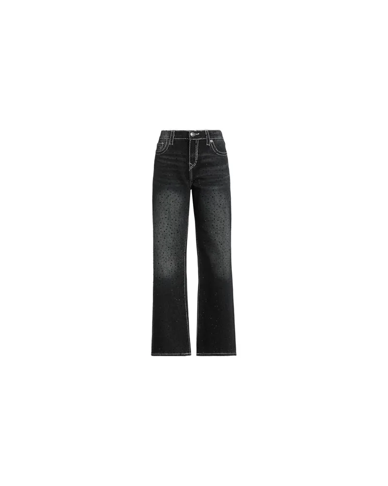 True Religion HOSEN & RÖCKE - Jeanshosenauf YOOX.COM Schwarz