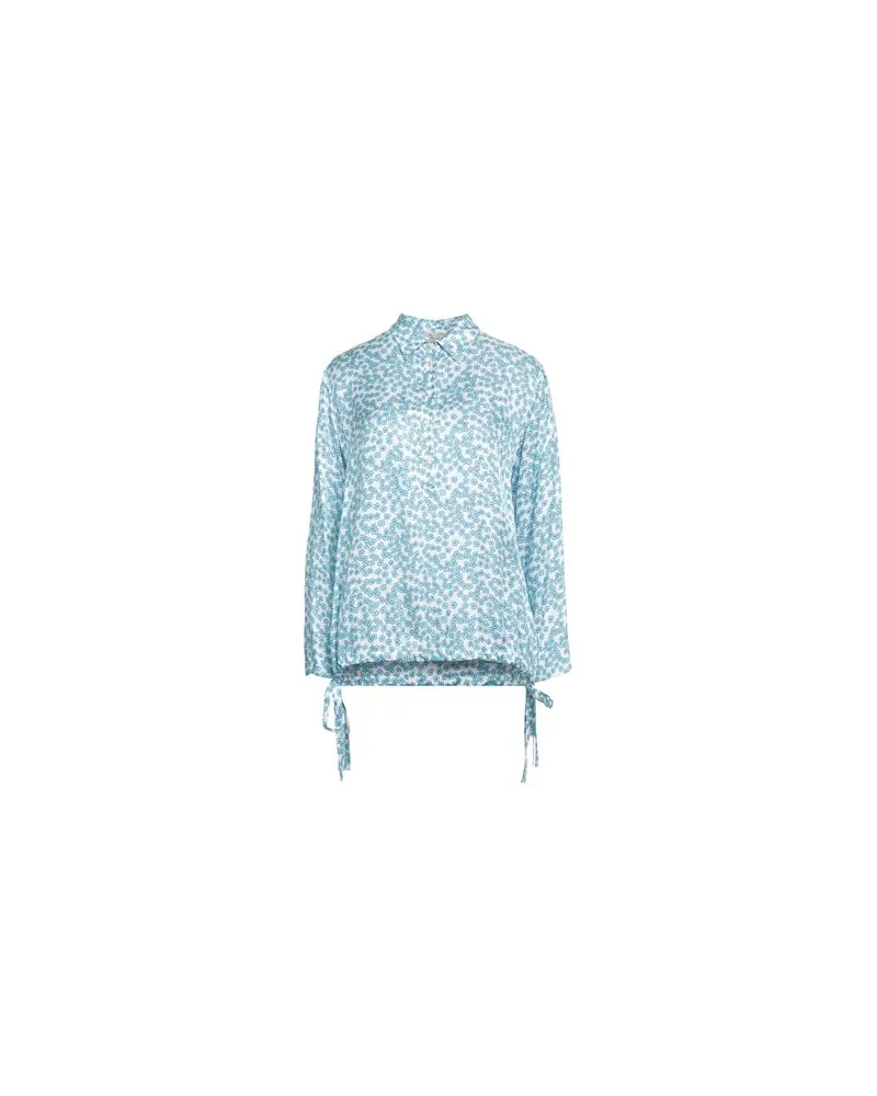 Her Shirt Her Dress TOPS - Topsauf YOOX.COM Himmelblau