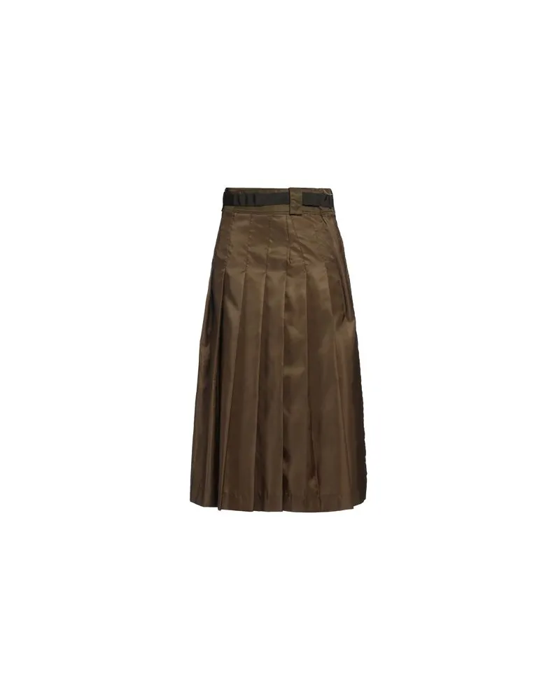 Sacai HOSEN & RÖCKE - Midi-Röckeauf YOOX.COM Militärgrün