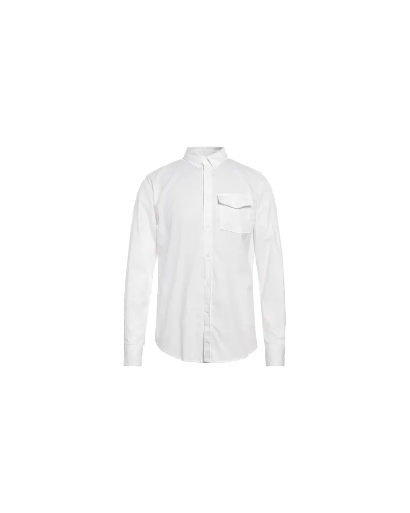 Hand Picked TOPS - Hemdenauf YOOX.COM Weiß