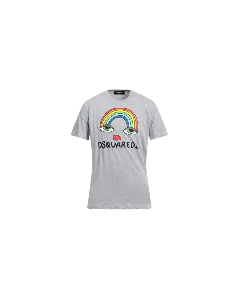 Dsquared2 TOPS - T-shirtsauf YOOX.COM Hellgrau
