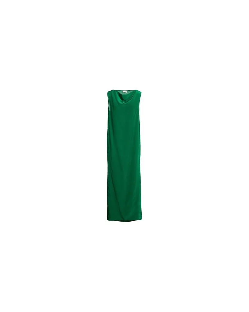 P.A.R.O.S.H. KLEIDER - Maxi-Kleiderauf YOOX.COM Grün