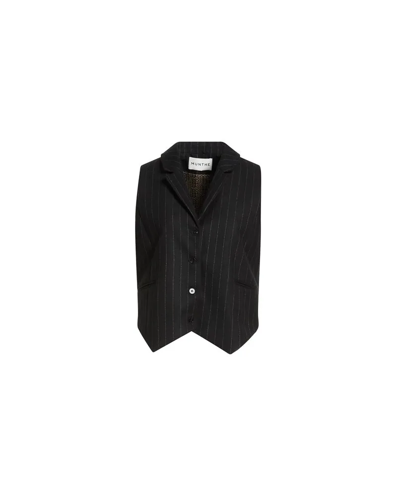 MUNTHE ANZÜGE und CO-ORDS - Couture-Westenauf YOOX.COM Schwarz