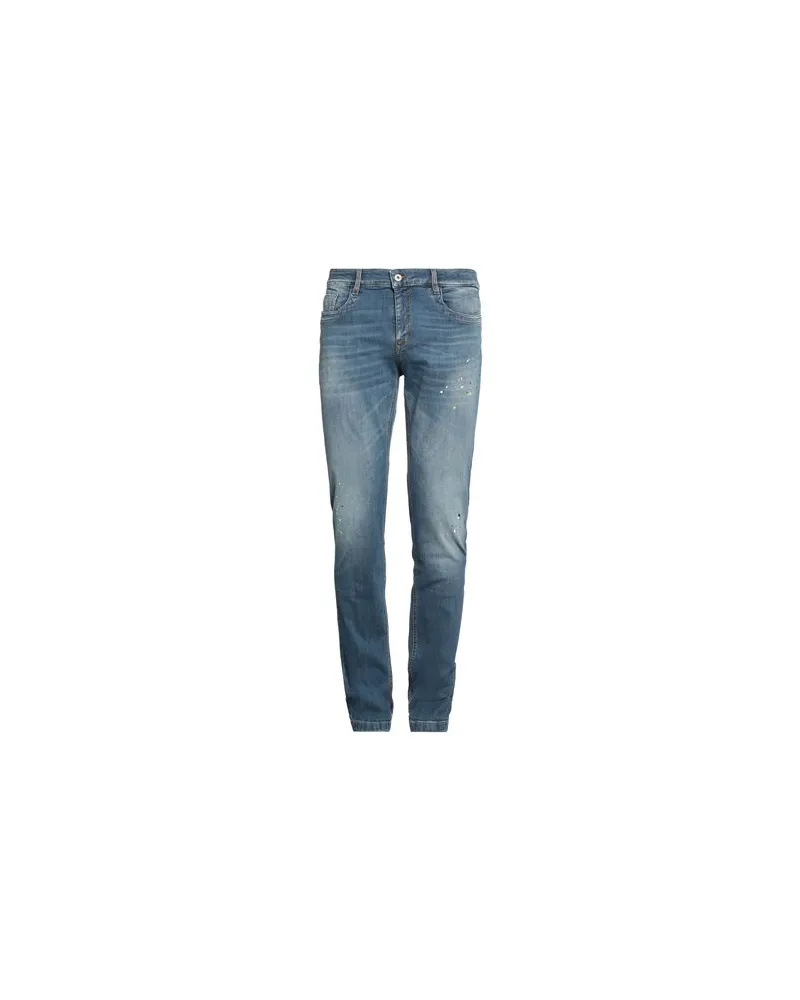Bikkembergs HOSEN & RÖCKE - Jeanshosenauf YOOX.COM Blau