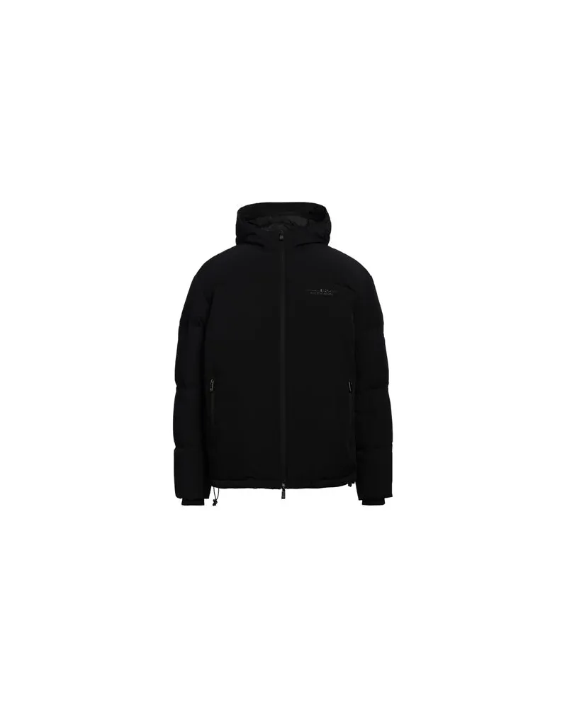 Armani Exchange JACKEN & MÄNTEL - Pufferjacken & Daunenjackenauf YOOX.COM Schwarz