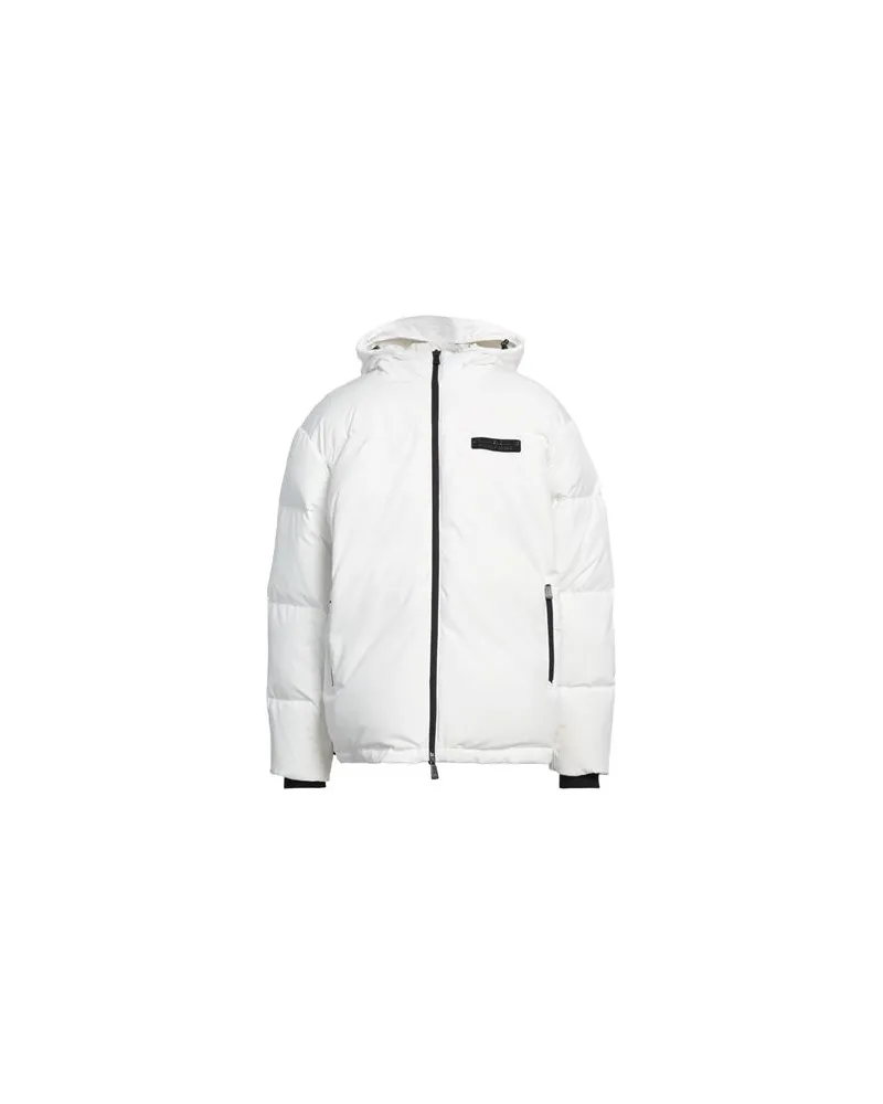 Armani Exchange JACKEN & MÄNTEL - Pufferjacken & Daunenjackenauf YOOX.COM Weiß