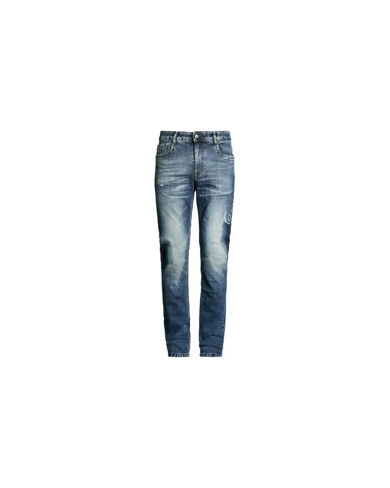 Bikkembergs HOSEN & RÖCKE - Jeanshosenauf YOOX.COM Blau