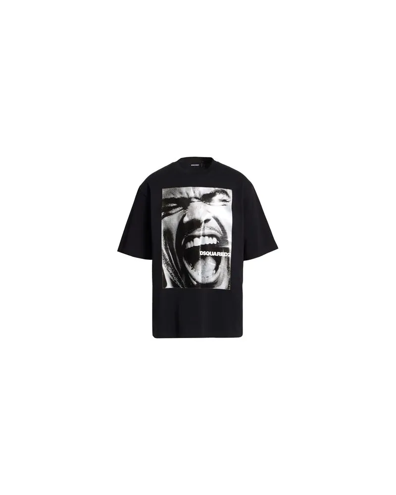 Dsquared2 TOPS - T-shirtsauf YOOX.COM Schwarz