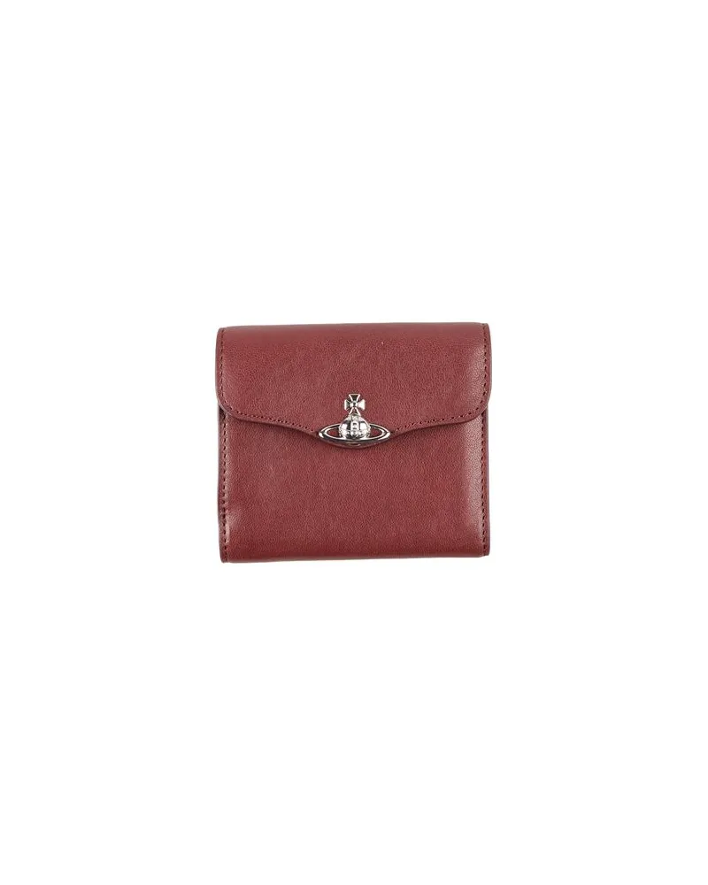 Vivienne Westwood HUNTER FLAP WALLET - Kleinlederwaren - Brieftaschenauf YOOX.COM Braun