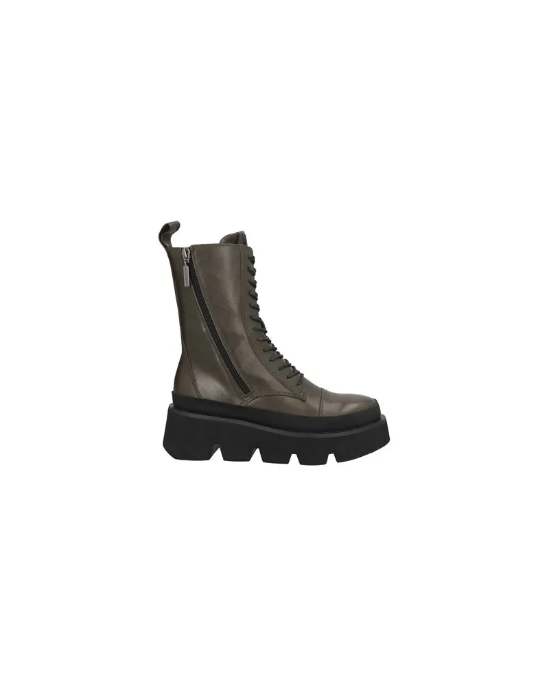 Emanuelle Vee SCHUHE - Stiefelettenauf YOOX.COM Militärgrün