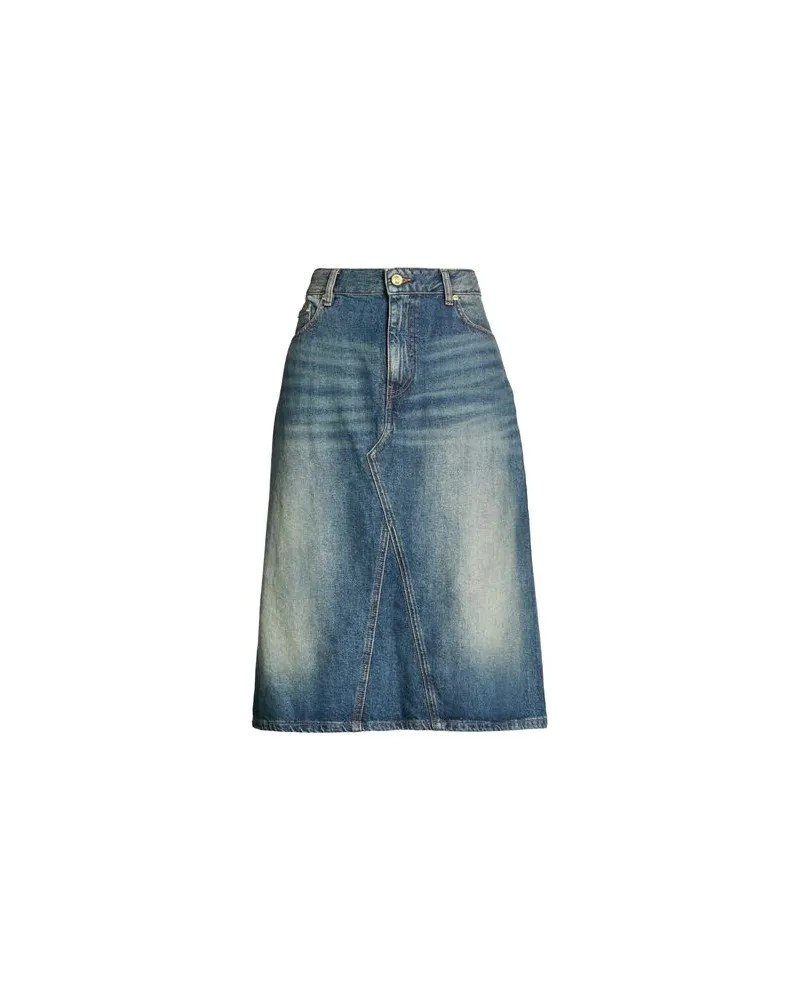 Ganni HOSEN & RÖCKE - Jeansröckeauf YOOX.COM Blau