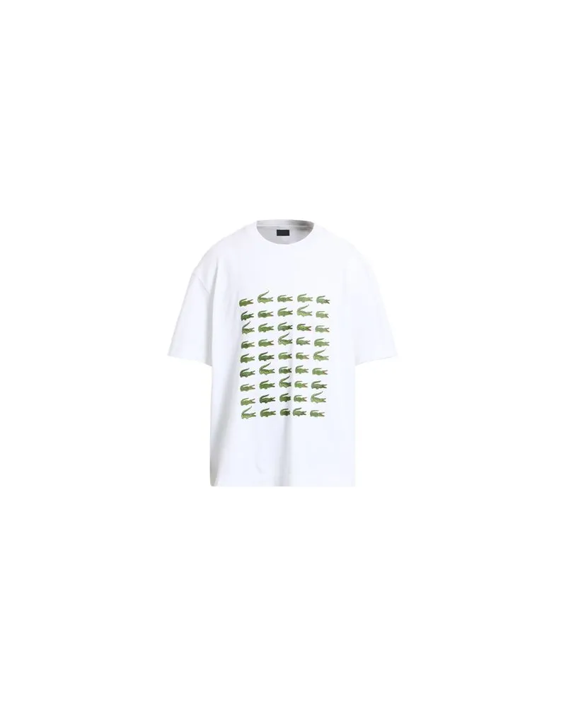 Lacoste TOPS - T-shirtsauf YOOX.COM Weiß