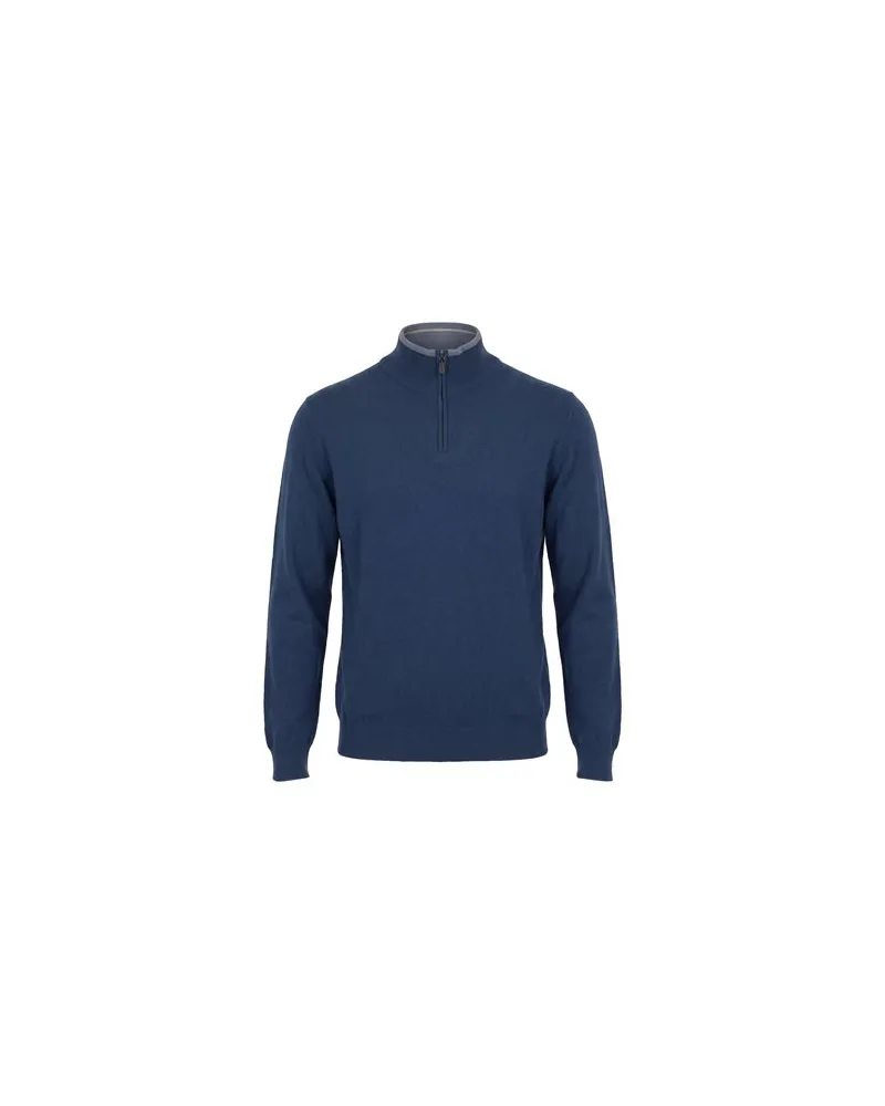 Fedeli STRICKWAREN - Rollkragenpulloverauf YOOX.COM Marineblau